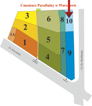 Brak mapy sektorowej