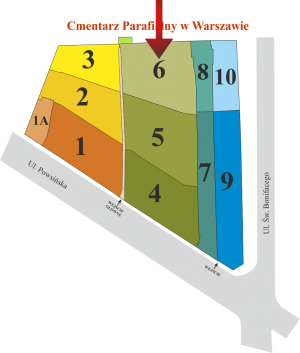 Brak mapy sektorowej