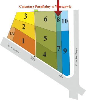 Brak mapy sektorowej