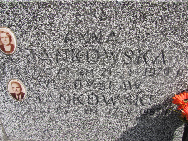 Anna Jankowska Warszawa Czerniakowski - Grobonet - Wyszukiwarka osób pochowanych