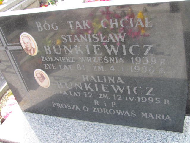Stanisław Bunkiewicz Warszawa Czerniakowski - Grobonet - Wyszukiwarka osób pochowanych
