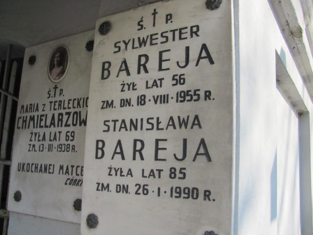 Wiesław Bareja Warszawa Czerniakowski - Grobonet - Wyszukiwarka osób pochowanych