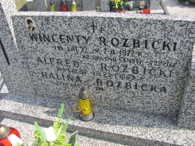 Alfred Rozbicki Warszawa Czerniakowski - Grobonet - Wyszukiwarka osób pochowanych