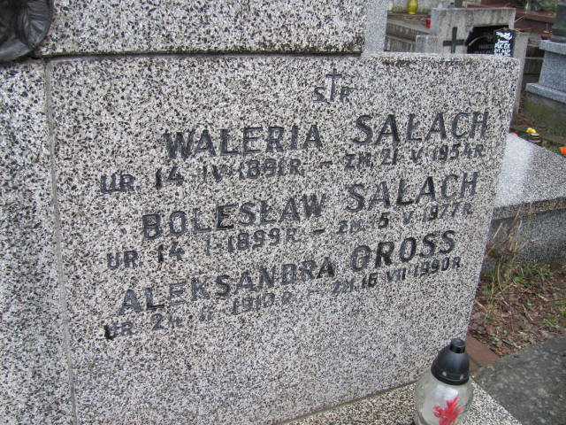 Waleria Sałach 1891 Warszawa Czerniakowski - Grobonet - Wyszukiwarka osób pochowanych