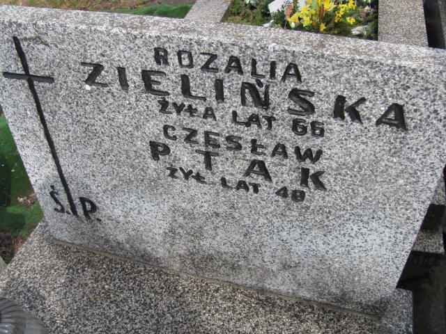 Rozalia Zielińska Warszawa Czerniakowski - Grobonet - Wyszukiwarka osób pochowanych