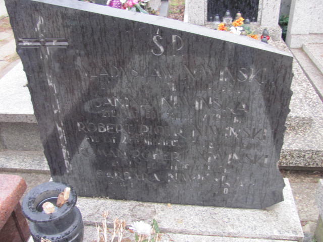 Roman Robert Niwiński Warszawa Czerniakowski - Grobonet - Wyszukiwarka osób pochowanych