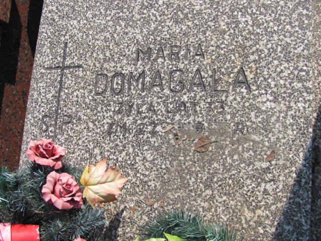 Maria Domagała Warszawa Czerniakowski - Grobonet - Wyszukiwarka osób pochowanych