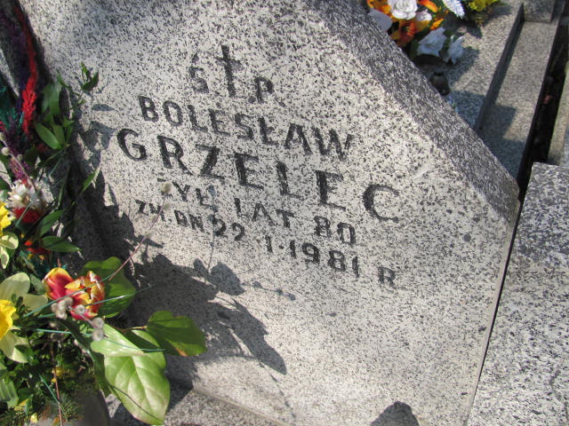 Bolesław Grzelec Warszawa Czerniakowski - Grobonet - Wyszukiwarka osób pochowanych