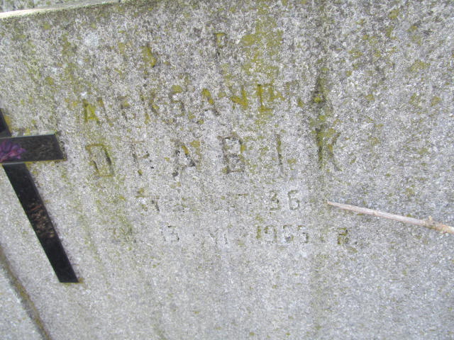 Aleksandra Drabik Warszawa Czerniakowski - Grobonet - Wyszukiwarka osób pochowanych