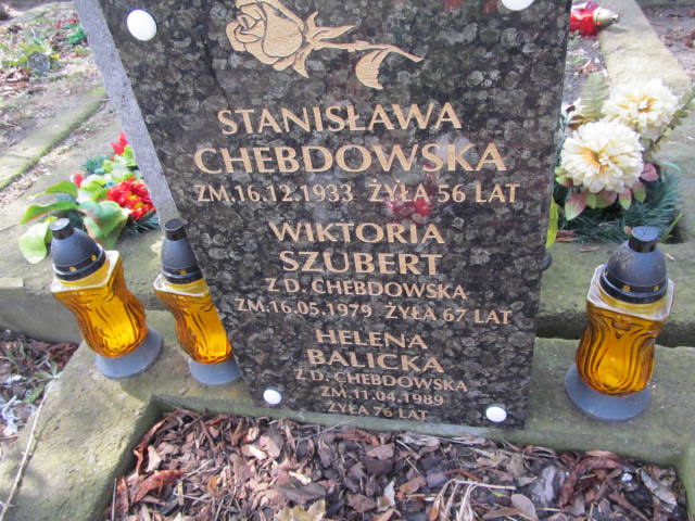 Wiktoria Szubert Warszawa Czerniakowski - Grobonet - Wyszukiwarka osób pochowanych