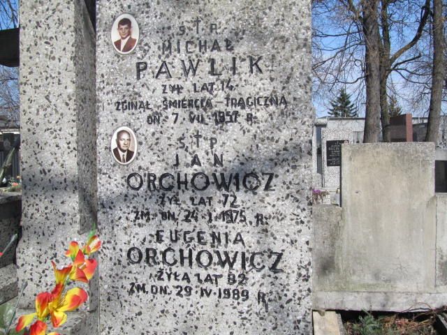 Michał Pawlik Warszawa Czerniakowski - Grobonet - Wyszukiwarka osób pochowanych