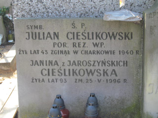 Irena Berezowska Warszawa Czerniakowski - Grobonet - Wyszukiwarka osób pochowanych