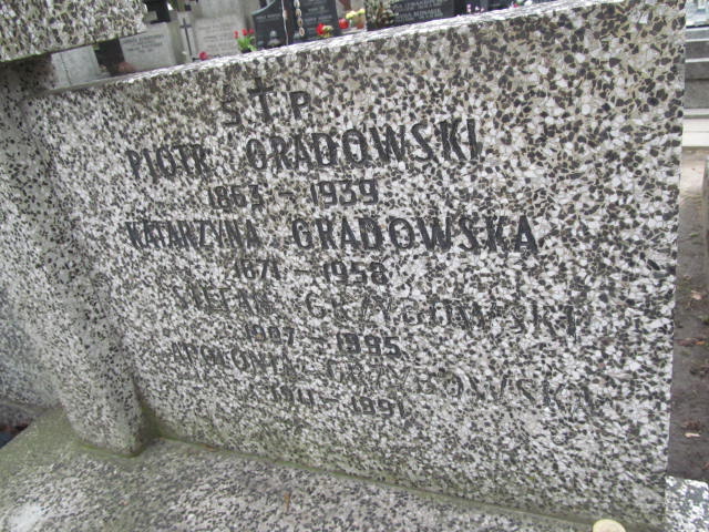 Piotr Gradowski 1863 Warszawa Czerniakowski - Grobonet - Wyszukiwarka osób pochowanych