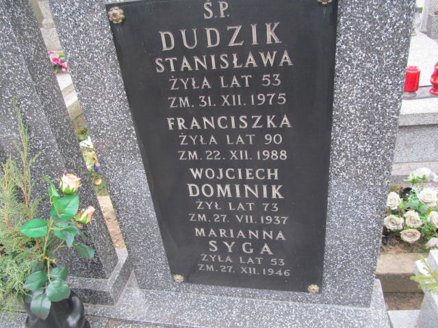 Wojciech Dominik Warszawa Czerniakowski - Grobonet - Wyszukiwarka osób pochowanych