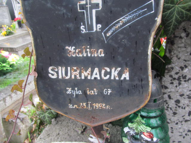 Aniela Siurmacka Warszawa Czerniakowski - Grobonet - Wyszukiwarka osób pochowanych