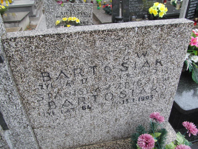 Władysław Bartosiak Warszawa Czerniakowski - Grobonet - Wyszukiwarka osób pochowanych