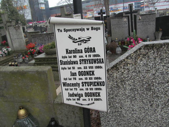 Karolina Góra Warszawa Czerniakowski - Grobonet - Wyszukiwarka osób pochowanych