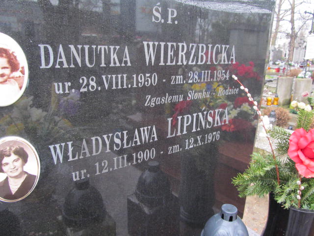 Jadwiga Wierzbicka Warszawa Czerniakowski - Grobonet - Wyszukiwarka osób pochowanych