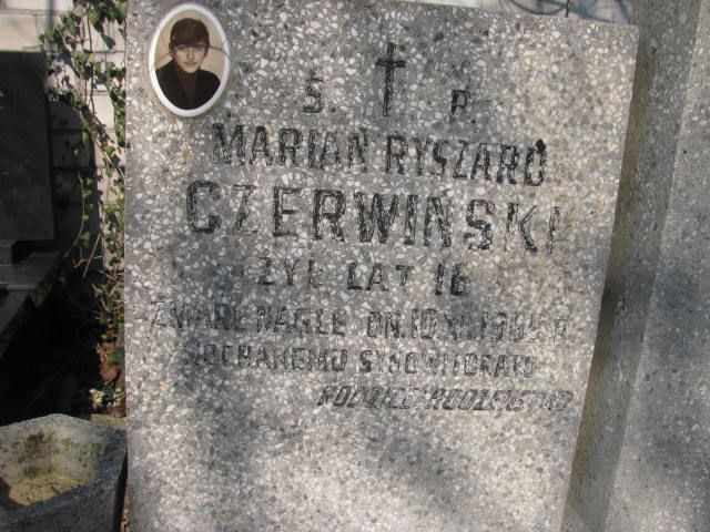Irena Czerwińska Warszawa Czerniakowski - Grobonet - Wyszukiwarka osób pochowanych