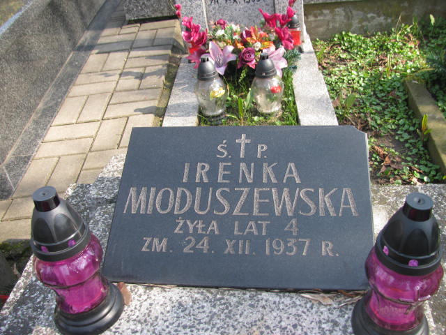 Irena Mioduszewska Warszawa Czerniakowski - Grobonet - Wyszukiwarka osób pochowanych
