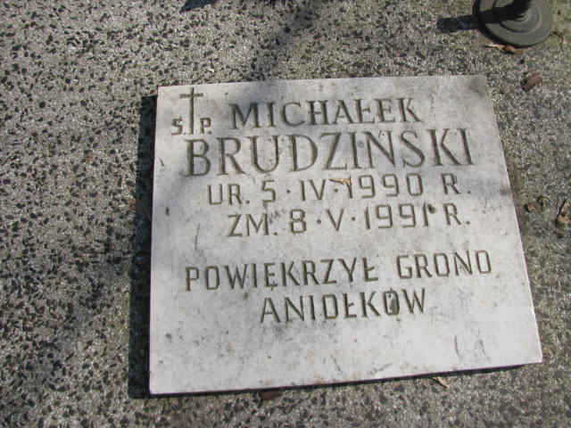 Michał Brudziński 1990 Warszawa Czerniakowski - Grobonet - Wyszukiwarka osób pochowanych