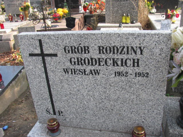 Wiesław Grodecki 1951 Warszawa Czerniakowski - Grobonet - Wyszukiwarka osób pochowanych