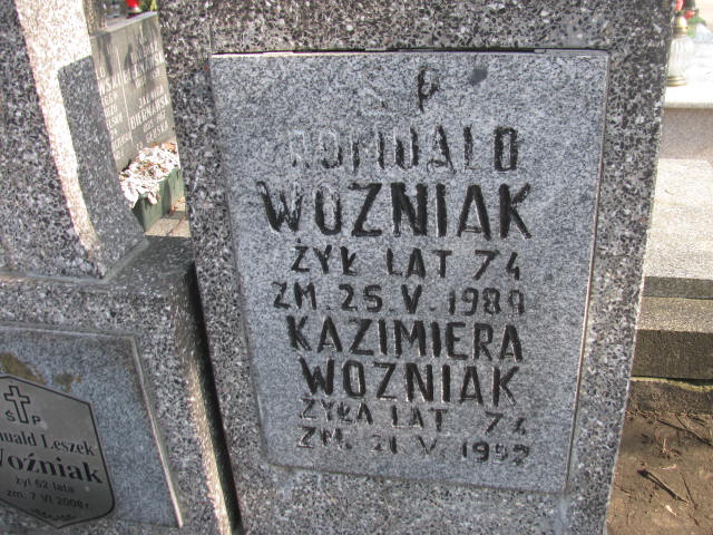 Kazimiera Woźniak Warszawa Czerniakowski - Grobonet - Wyszukiwarka osób pochowanych