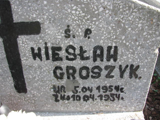 Wiesław Groszyk 1954 Warszawa Czerniakowski - Grobonet - Wyszukiwarka osób pochowanych