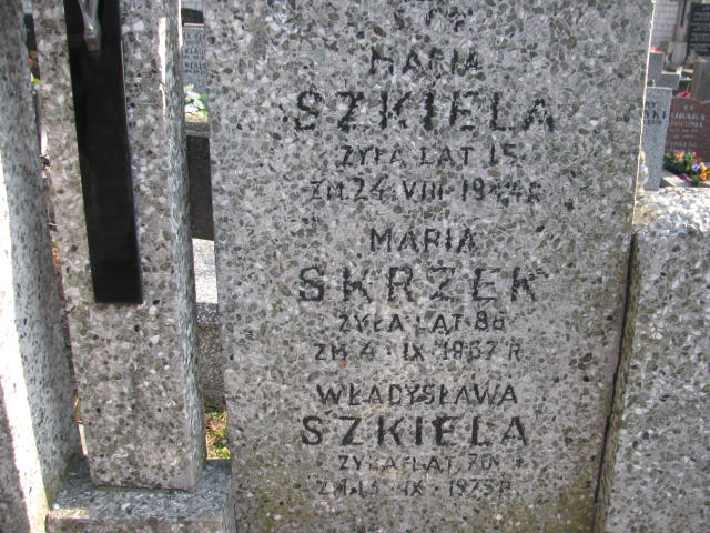 Maria Szkiela Warszawa Czerniakowski - Grobonet - Wyszukiwarka osób pochowanych