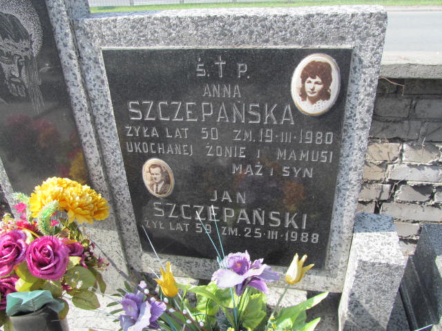 Anna Szczepańska Warszawa Czerniakowski - Grobonet - Wyszukiwarka osób pochowanych