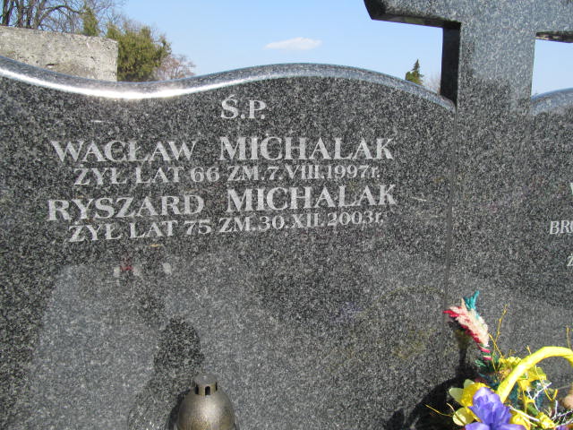 Ryszard Michalak Warszawa Czerniakowski - Grobonet - Wyszukiwarka osób pochowanych