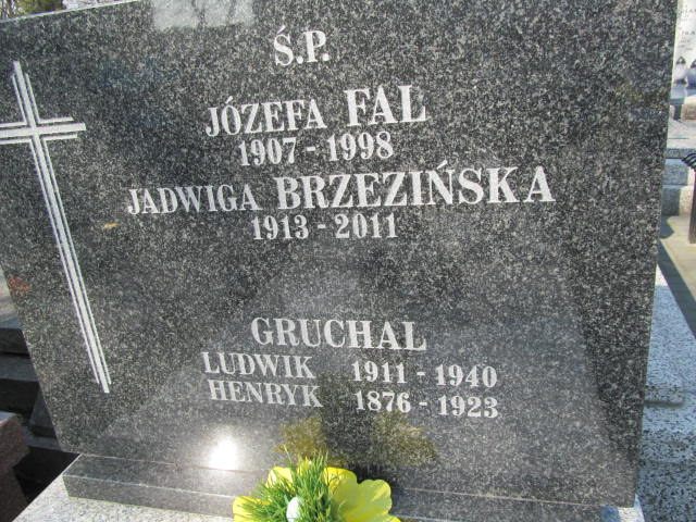 Józefa Fal 1907 Warszawa Czerniakowski - Grobonet - Wyszukiwarka osób pochowanych