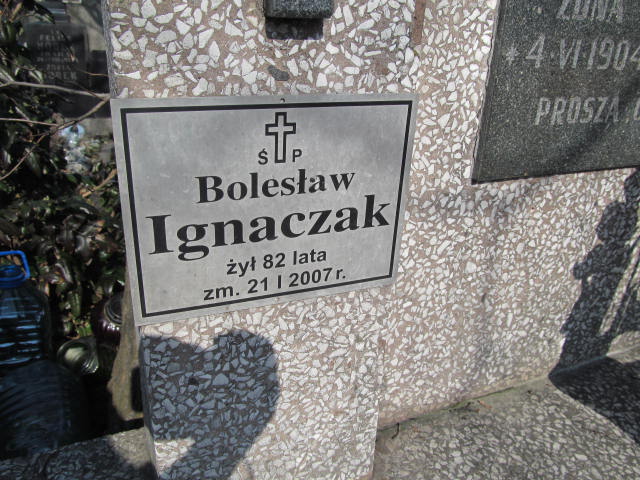 Cecylia Ignaczak Warszawa Czerniakowski - Grobonet - Wyszukiwarka osób pochowanych