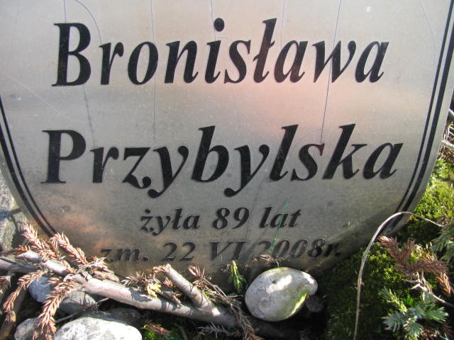GABRYJELA Przybylska Warszawa Czerniakowski - Grobonet - Wyszukiwarka osób pochowanych