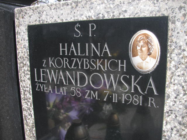 Halina Lewandowska Warszawa Czerniakowski - Grobonet - Wyszukiwarka osób pochowanych