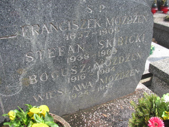 Wiesława Możdżeń 1923 Warszawa Czerniakowski - Grobonet - Wyszukiwarka osób pochowanych