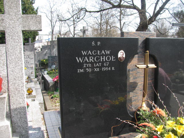 Wacław Warchoł Warszawa Czerniakowski - Grobonet - Wyszukiwarka osób pochowanych