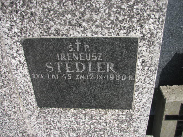 Jan Stedler Warszawa Czerniakowski - Grobonet - Wyszukiwarka osób pochowanych