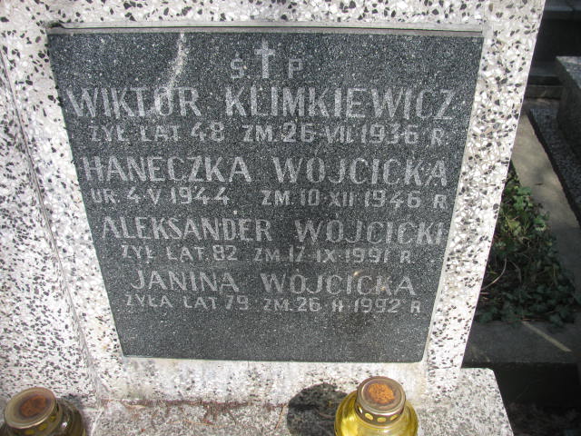 Aleksander Wójcicki Warszawa Czerniakowski - Grobonet - Wyszukiwarka osób pochowanych