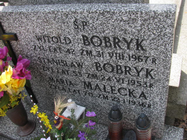 Maria Małecka Warszawa Czerniakowski - Grobonet - Wyszukiwarka osób pochowanych