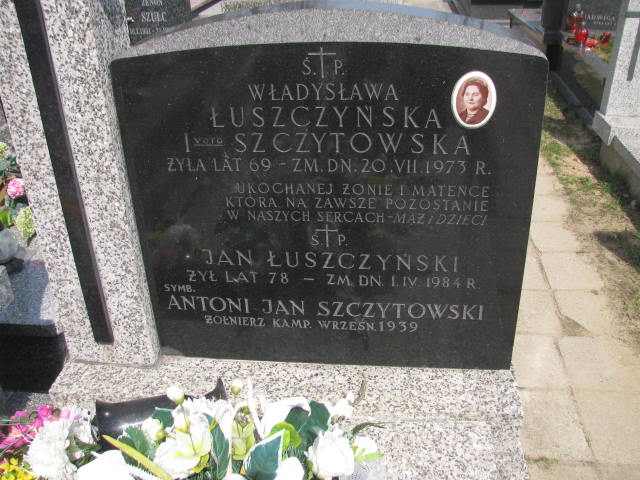 Jan Łuszczyński Warszawa Czerniakowski - Grobonet - Wyszukiwarka osób pochowanych