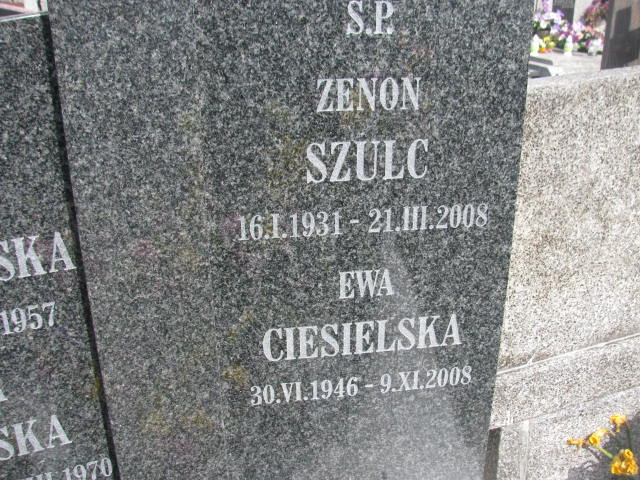 Ewa Ciesielska 1946 Warszawa Czerniakowski - Grobonet - Wyszukiwarka osób pochowanych