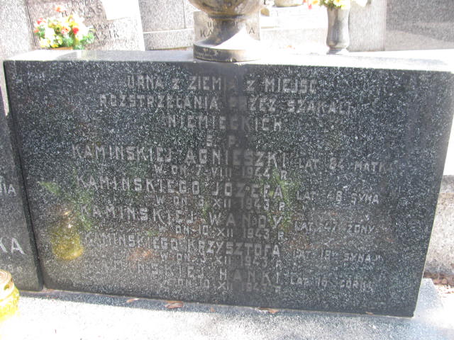 Krzysztof Kamiński Warszawa Czerniakowski - Grobonet - Wyszukiwarka osób pochowanych