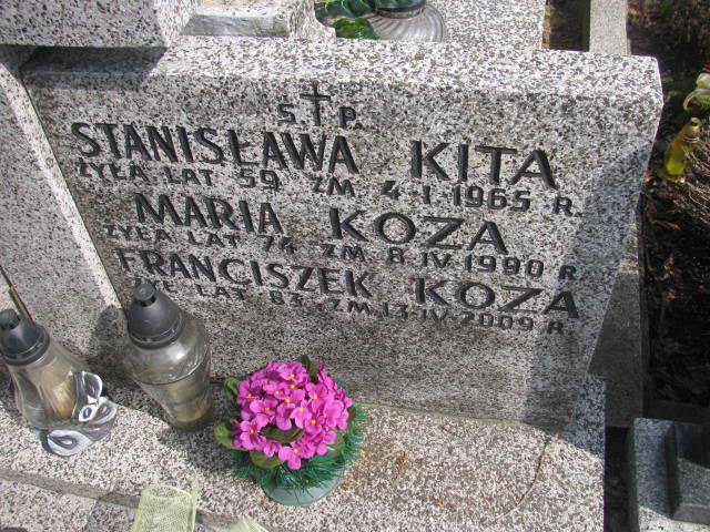 Stanisława Kita Warszawa Czerniakowski - Grobonet - Wyszukiwarka osób pochowanych