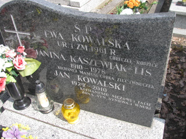 Jan Kowalski 1928 Warszawa Czerniakowski - Grobonet - Wyszukiwarka osób pochowanych