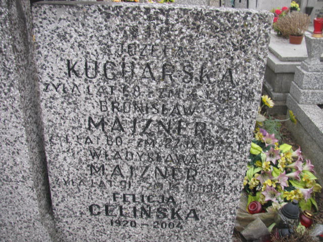 Józefa Kucharska Warszawa Czerniakowski - Grobonet - Wyszukiwarka osób pochowanych