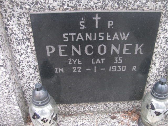 Stanisław Penconek Warszawa Czerniakowski - Grobonet - Wyszukiwarka osób pochowanych