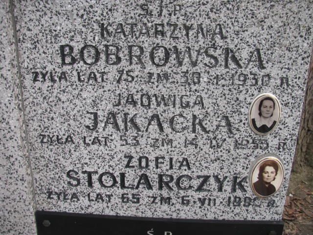 Katarzyna Bobrowska Warszawa Czerniakowski - Grobonet - Wyszukiwarka osób pochowanych