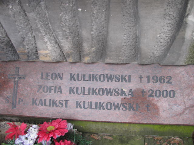 Zofia Kulikowska Warszawa Czerniakowski - Grobonet - Wyszukiwarka osób pochowanych