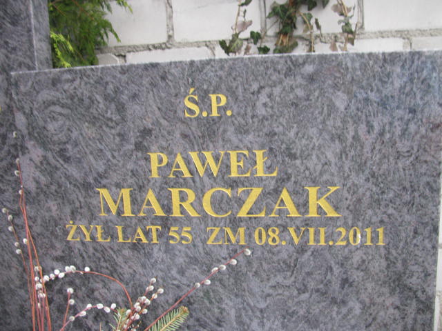 Paweł Marczak Warszawa Czerniakowski - Grobonet - Wyszukiwarka osób pochowanych